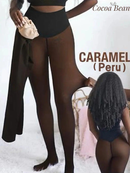 flees skin shaded legging in shade Caramel