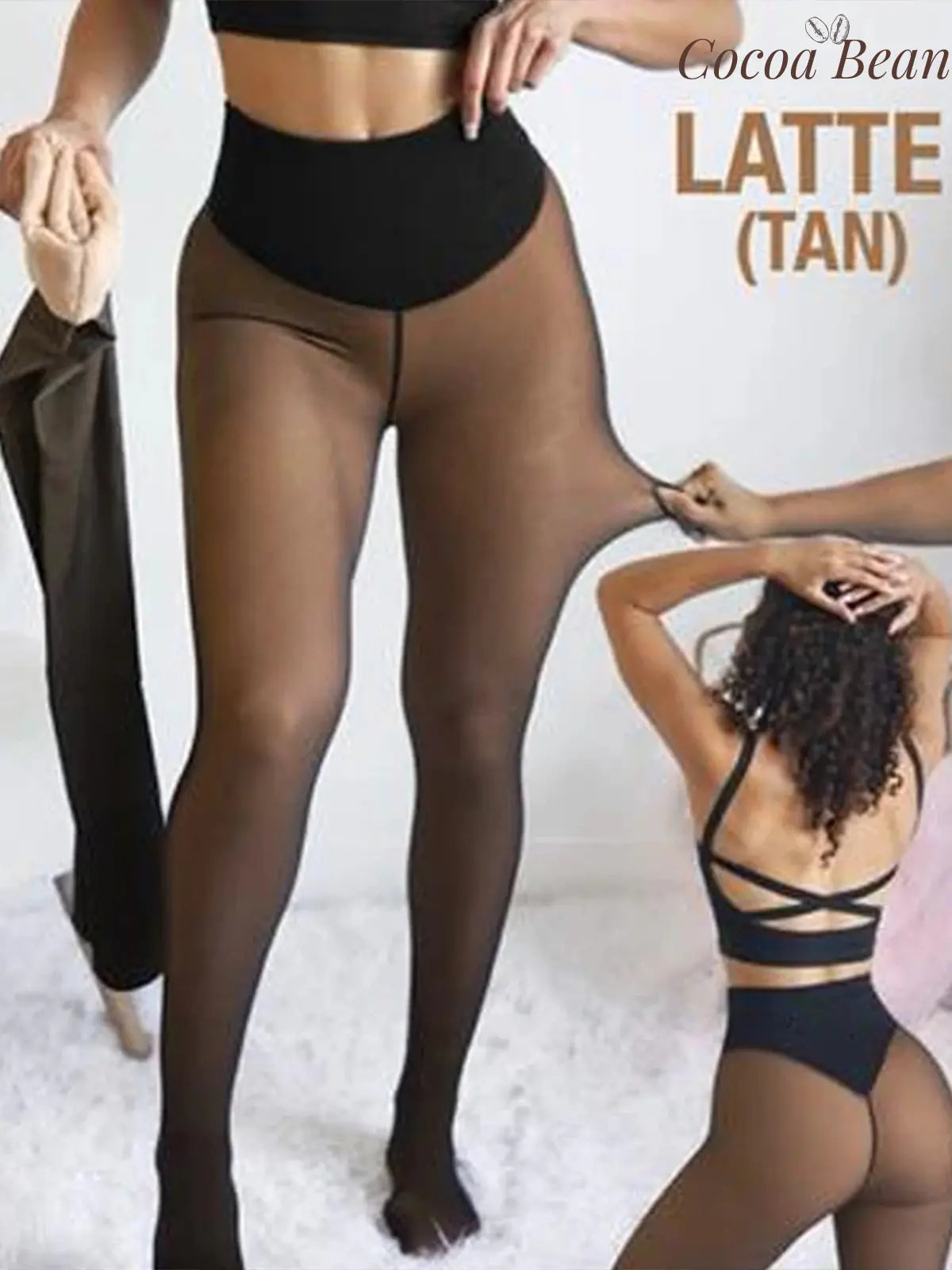 flees skin shaded legging in shade tan